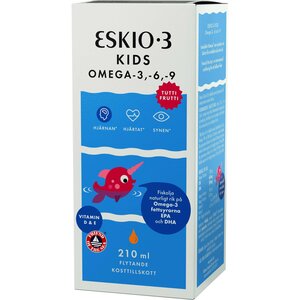Eskio-3 Kids Kalaöljy Tuttifrutti